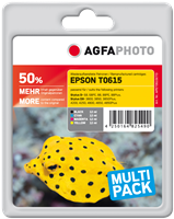 Agfa Photo APET061SETD Multipack zwart / cyan / magenta / geel