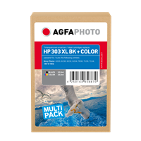 Agfa Photo APHP303XLSET Multipack Schwarz / mehrere Farben