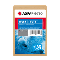 Agfa Photo APHP350_351SET Multipack Schwarz / mehrere Farben