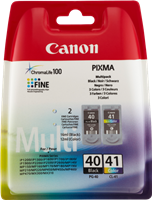 Canon PG-40 + CL-41 Multipack Noir(e) / Plusieurs couleurs