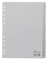 DURABLE Kunststoff-Register A4, 31-tlg., 1-31 