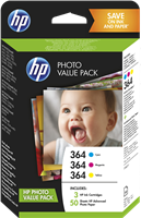HP 364 Cyan / Magenta / Gelb Value Pack T9D88EE