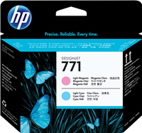 HP 771 Cabezal de impresión cian / magenta