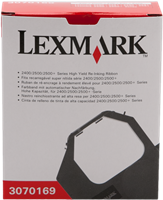 Lexmark 3070169 negro Cinta nylon