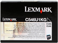 Lexmark C546U1KG Schwarz Toner