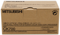 Mitsubishi Thermopapierrolle CK700 Weiss