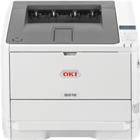 OKI B512dn printer black