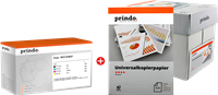 Prindo PRTC718 MCVP Schwarz / Cyan / Magenta / Gelb Value Pack