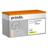 Prindo PRTO43460221 Bildtrommel Gelb