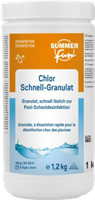 Summer Fun Chlor-Schnelldesinfektion Granulat - 1,2 kg