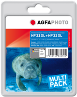 Agfa Photo 21XL+22XL Multipack Schwarz / mehrere Farben