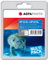 Agfa Photo 21XL+22XL Pack Preto / várias cores