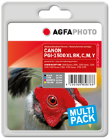 Agfa Photo APCPGI1500XLSET zestaw czarny / cyan / magenta / żółty