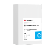 Agfa Photo APE102C cyan ink cartridge