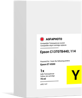 Agfa Photo APE114Y yellow ink cartridge