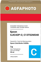 Agfa Photo APESJIC42PC Cyan Druckerpatrone