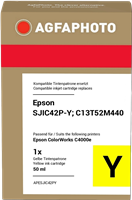 Agfa Photo APESJIC42PY yellow ink cartridge
