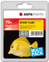 Agfa Photo APET128SETD zestaw czarny / cyan / magenta / żółty
