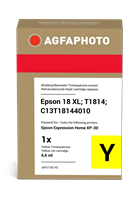 Agfa Photo APET181YD Amarelo Cartucho de tinta