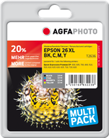 Agfa Photo APET263SETD zestaw czarny / cyan / magenta / żółty