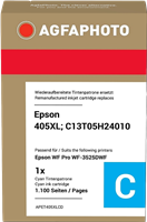 Agfa Photo APET405XLCD cyan inktpatroon