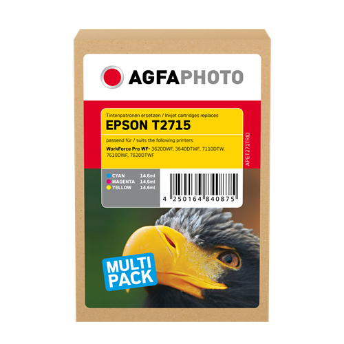 Agfa Photo 27XLC,M,Y Multipack ciano / magenta / giallo