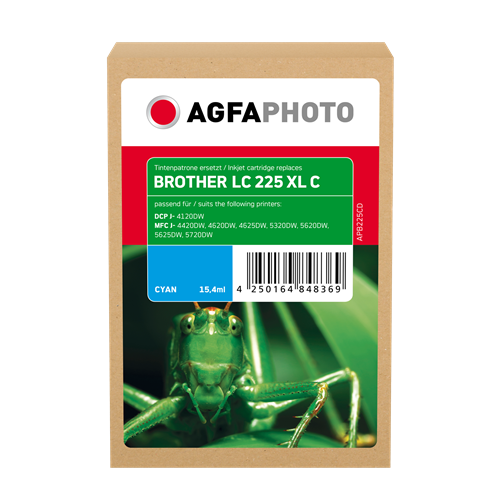 Agfa Photo APB225CD ciano Cartuccia d'inchiostro