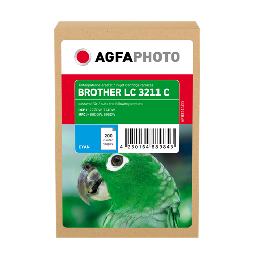Agfa Photo APB3211CD ciano Cartuccia d'inchiostro