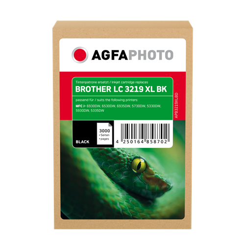 Agfa Photo APB3219XLBD nero Cartuccia d'inchiostro
