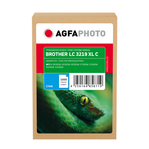 Agfa Photo APB3219XLCD cyan ink cartridge