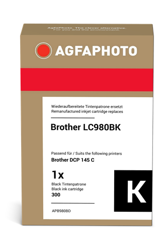 Agfa Photo APB980BD Preto Cartucho de tinta
