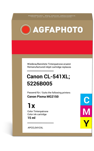 Agfa Photo APCCL541CXL várias cores Cartucho de tinta