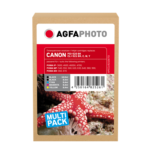 Agfa Photo PIXMA MP640 APCCLI521SETD