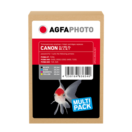 Agfa Photo PIXMA MX925 APCCLI551XLSET