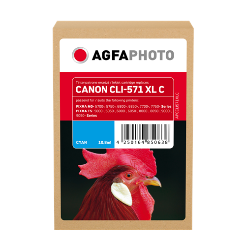 Agfa Photo APCCLI571XLC cyan ink cartridge