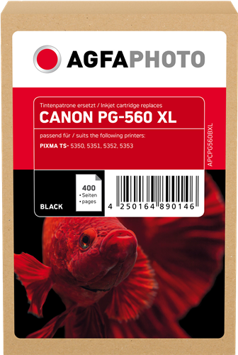 Agfa Photo APCPG560BXL negro Cartucho de tinta