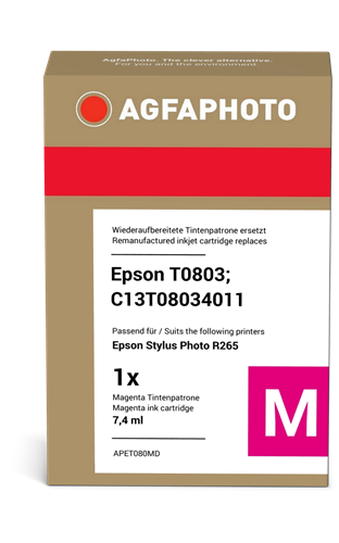 Agfa Photo APET080MD purpurová Inkoustovou kazetu