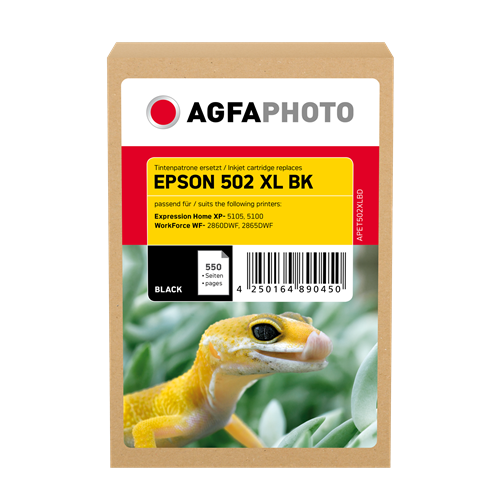 Agfa Photo APET502XLBD nero Cartuccia d'inchiostro