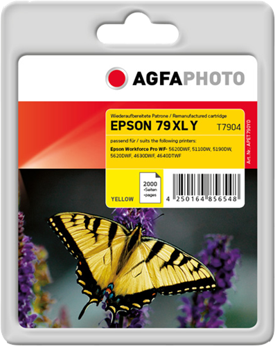 Agfa Photo APET790YD Amarelo Cartucho de tinta