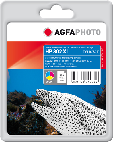 Agfa Photo APHP302XLC differenti colori Cartuccia d'inchiostro
