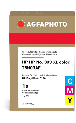 Agfa Photo APHP303XLC várias cores Cartucho de tinta