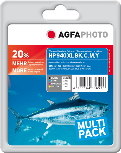 Agfa Photo OfficeJet Pro 8500a Plus A910g APHP940SETXL