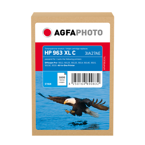 Agfa Photo APHP963CXL ciano Cartuccia d'inchiostro