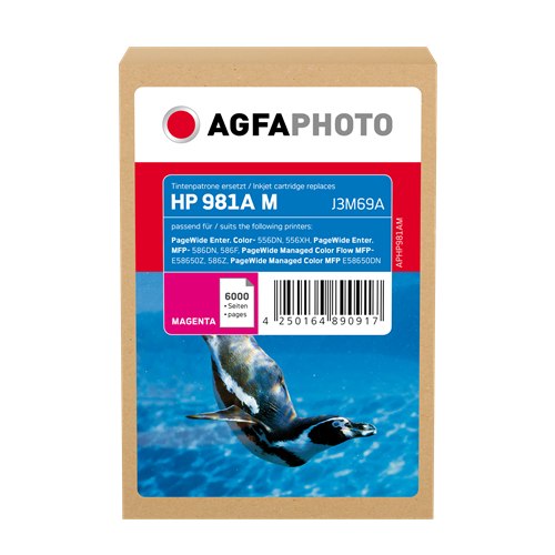 Agfa Photo APHP981AM magenta inktpatroon