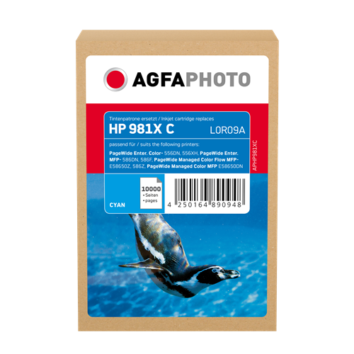 Agfa Photo APHP981XC ciano Cartuccia d'inchiostro