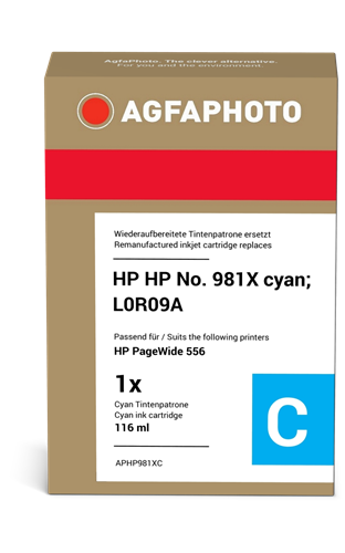 Agfa Photo APHP981XC Cyan Cartucho de tinta