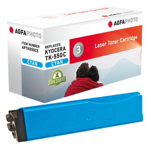 Agfa Photo APTK550CE Cyan Tóner