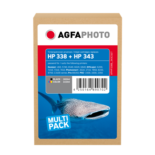 Agfa Photo Multipack negro / varios colores