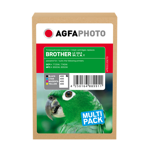 Agfa Photo Multipack zwart / cyan / magenta / geel