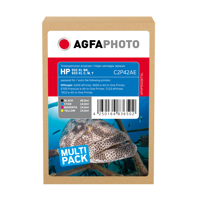 Agfa Photo OfficeJet 7612 e-All-in-One APHP932SETXL